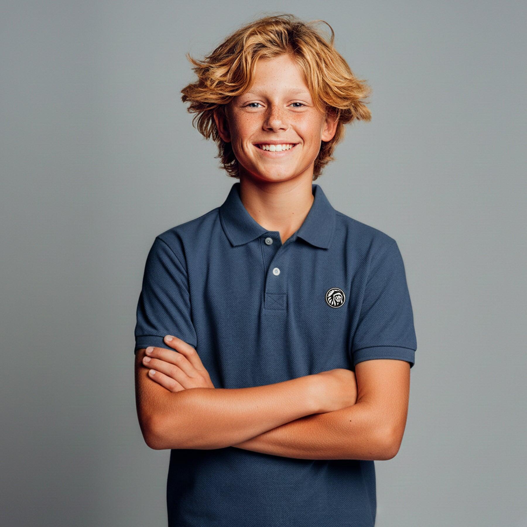 Polo The Indian Face Unisex Kids Soul Marino 3/5