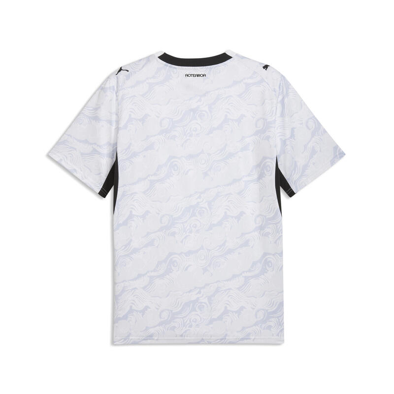 Tricou fotbal bărbați mânecă scurtă, alb PUMA