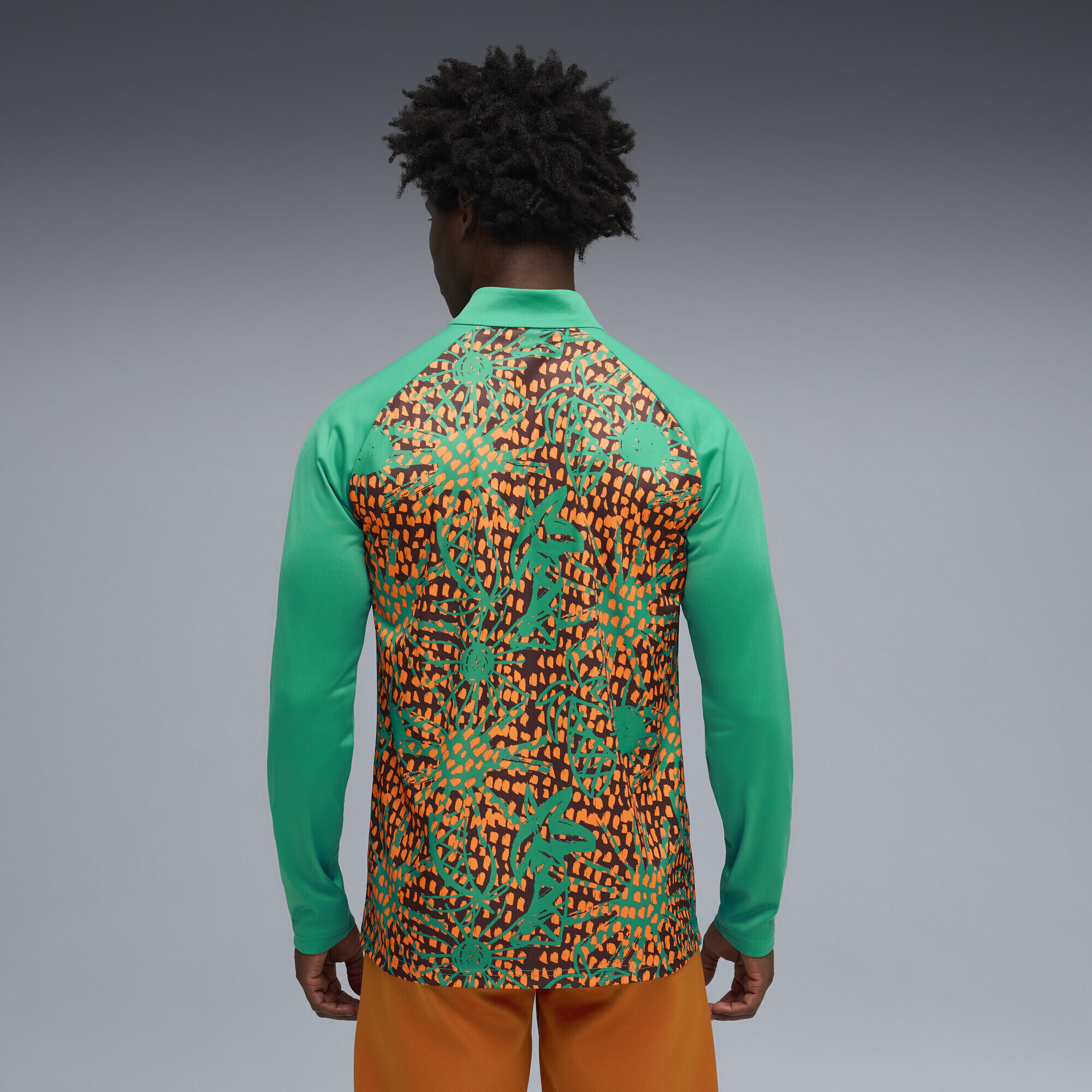 Haut d'échauffement à 1/4 zip Côte d'Ivoire Homme PUMA 3/5