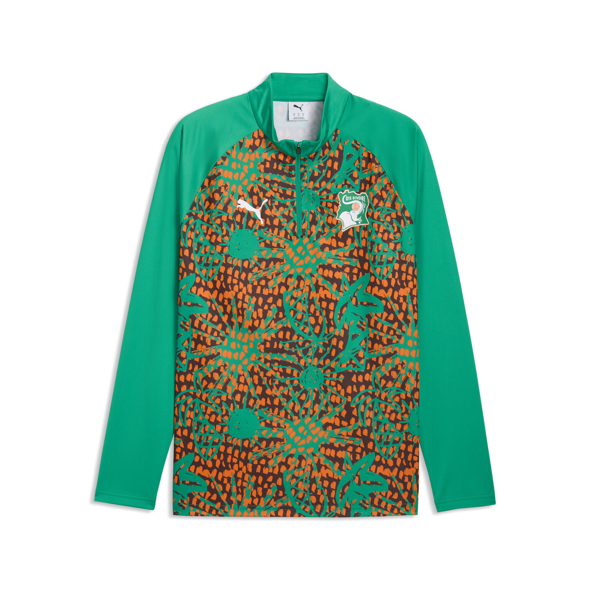 Haut d'échauffement à 1/4 zip Côte d'Ivoire Homme PUMA 2/5