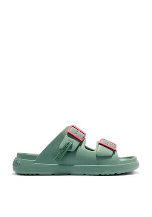 Sandalias Abiertas Unisex Hebilla Ajustable Vibe Marrón