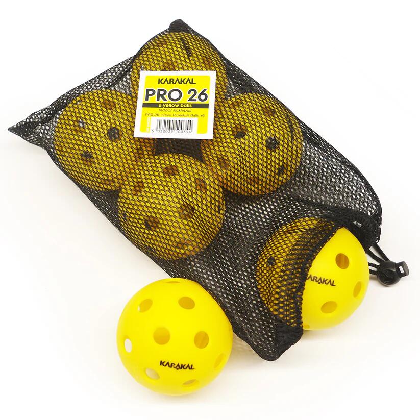 PICKLE  INDOOR BALL YELLOW x 10 2/4