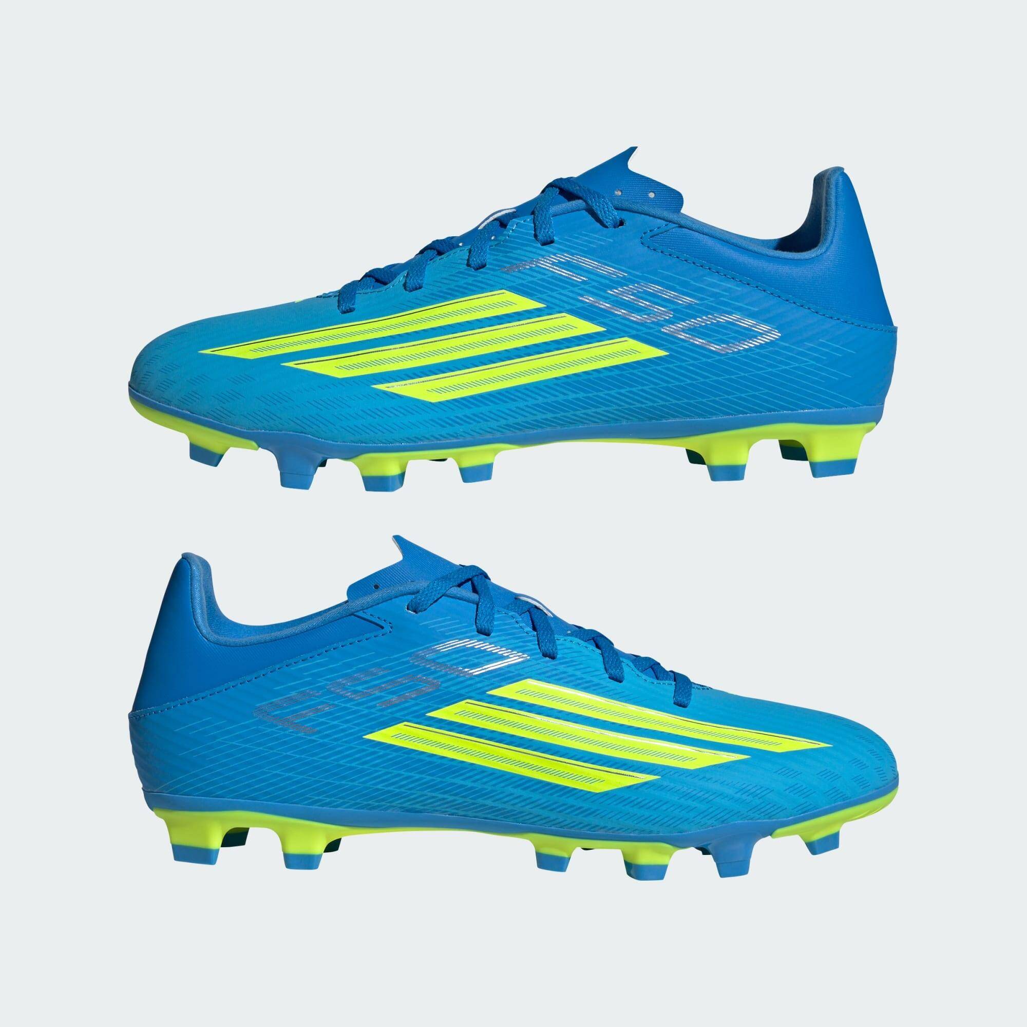 Adidas F50 CLUB FG/MG Unisex Football Shoes Blue -  4