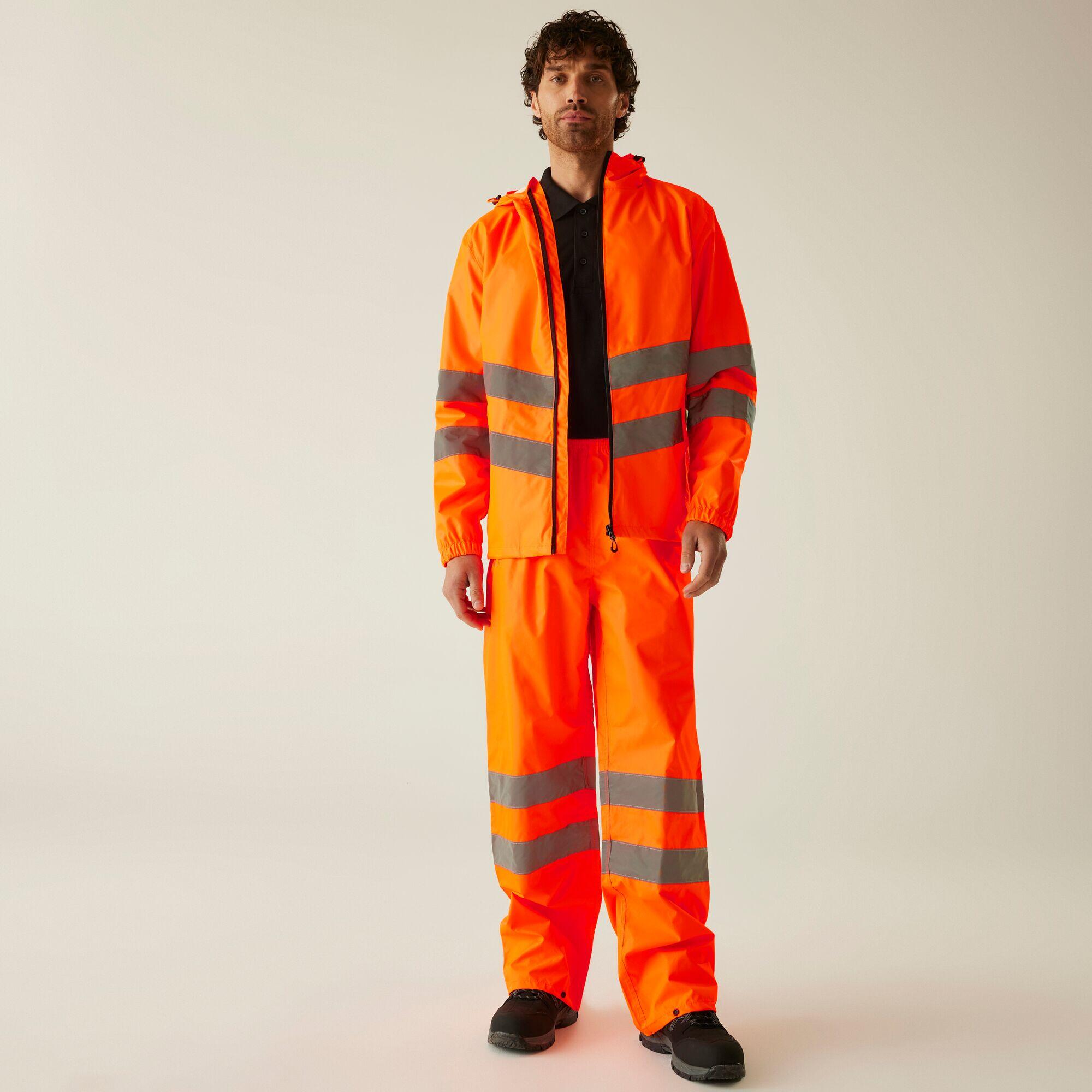 Veste - Hi-s Pro Packaway orange homme 3/7