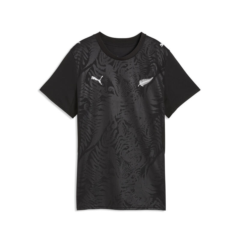 Tricou fotbal femei stil lejer, negru PUMA