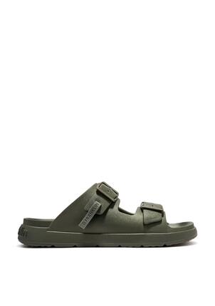 Sandalias Abiertas Unisex Hebilla Ajustable Vibe Marrón