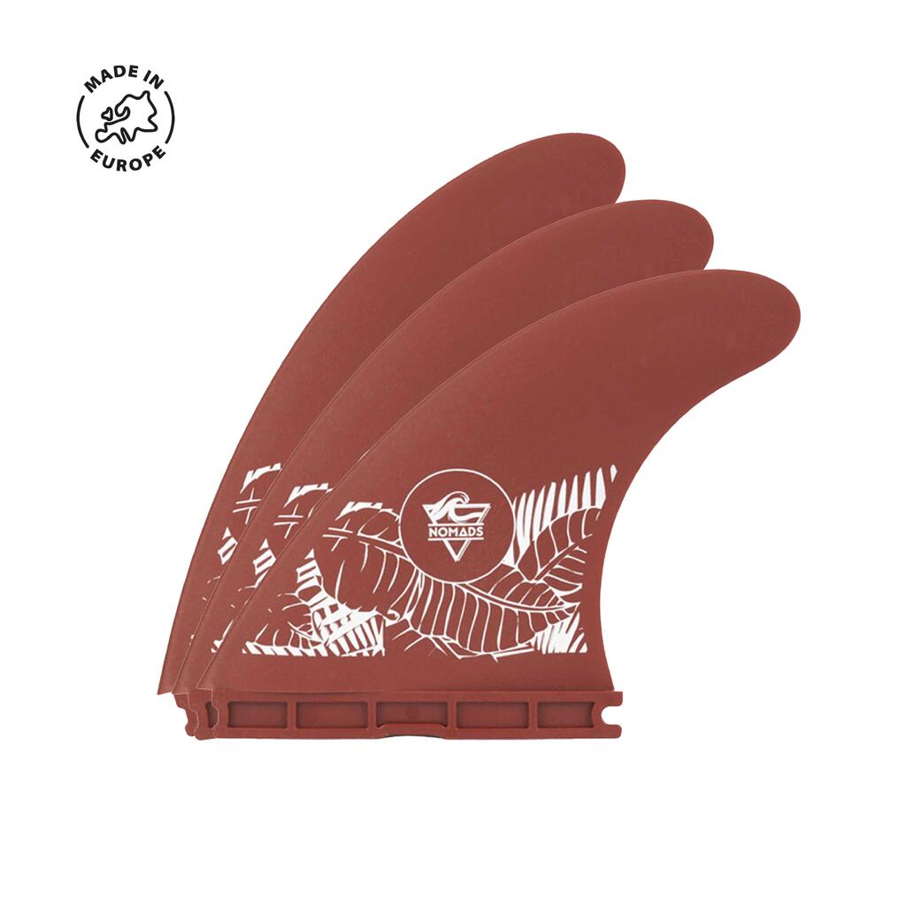 Surf fiber fins 1 Tab Tropical Bordeaux