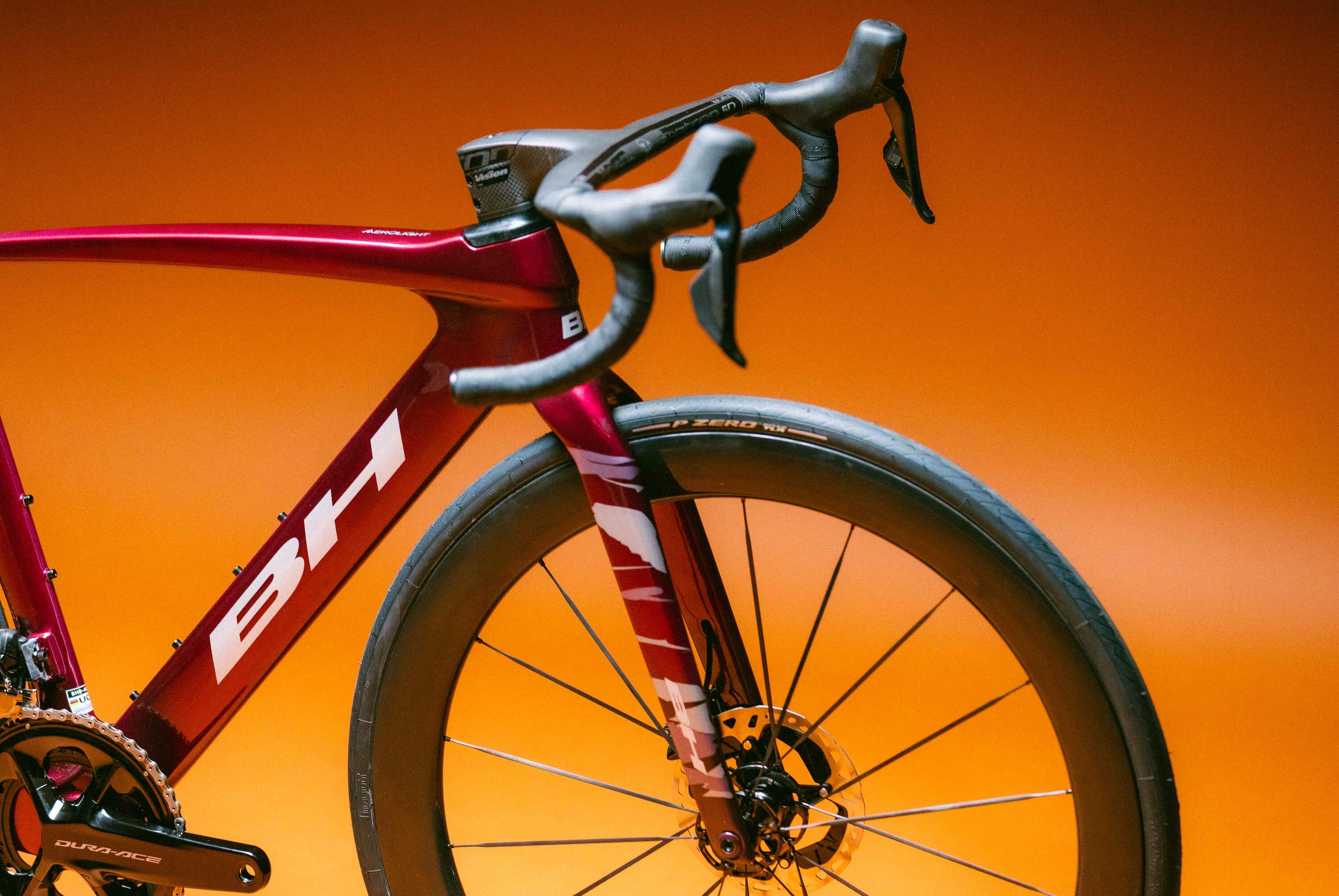 Bicicleta Carretera Bh Aerolight 9.0 (2026)rojo-gris 4/4