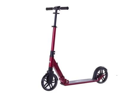 Hulajnoga miejska dla dorosłych Rideoo 200 City Scooter Red 200 mm