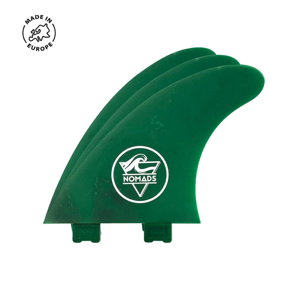 Soft surf fins made from 100% recycled fishing nets