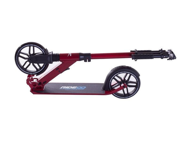 Hulajnoga miejska dla dorosłych Rideoo 200 City Scooter Red 200 mm 2/7