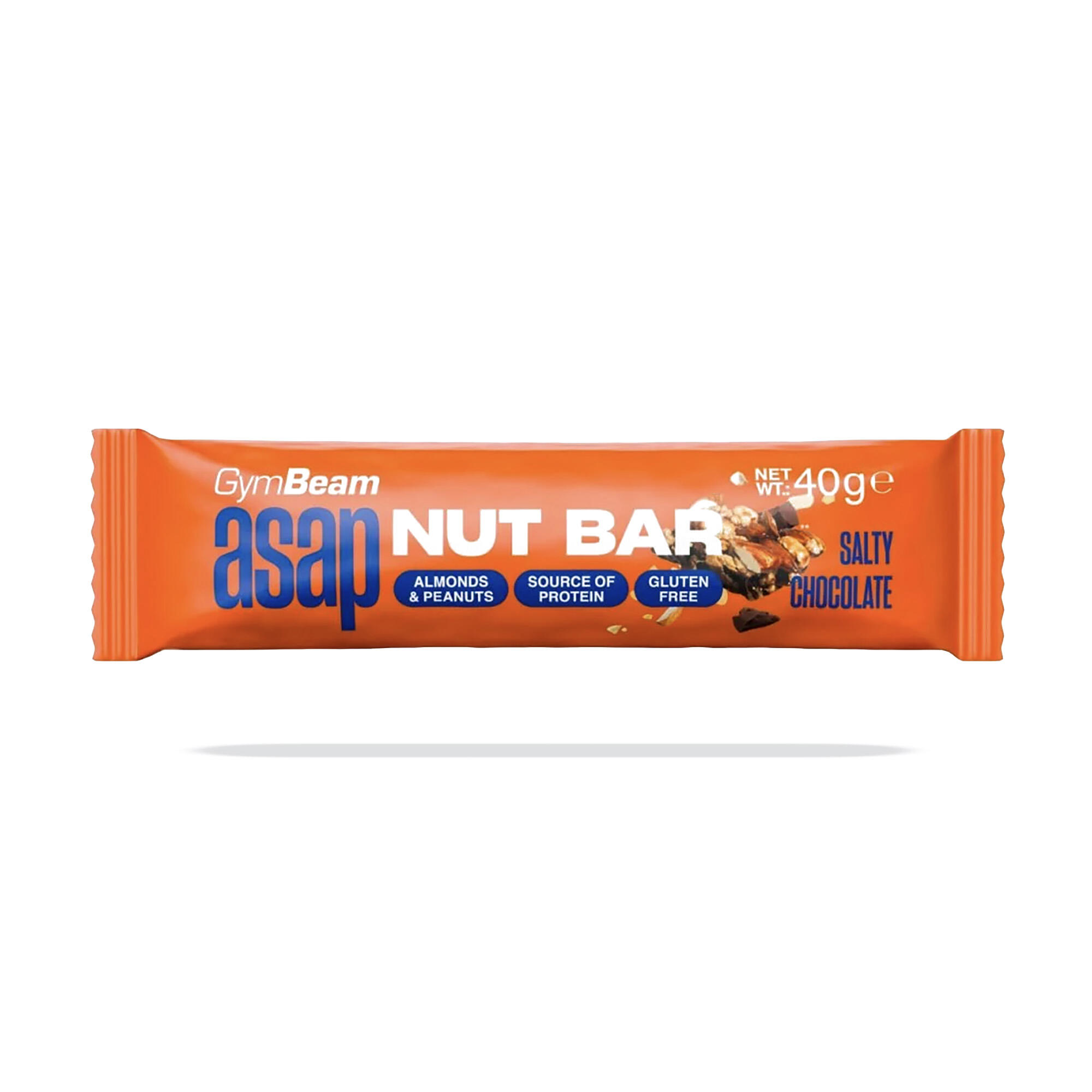 Baton proteinowy GymBeam ASAP Nut Bar 40 g salty chocolate 3/3