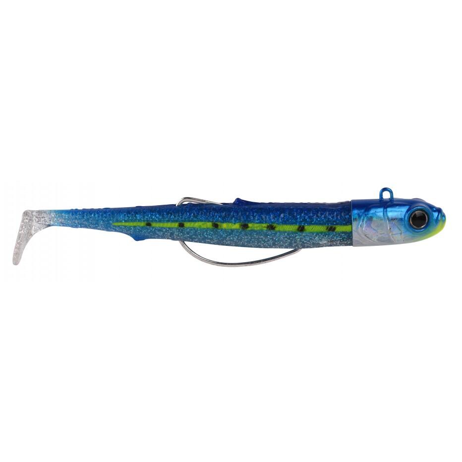 Spro Gutsbait Salt! - Leurre souple 8 cm, 7 g, Blue Minnow 1/1