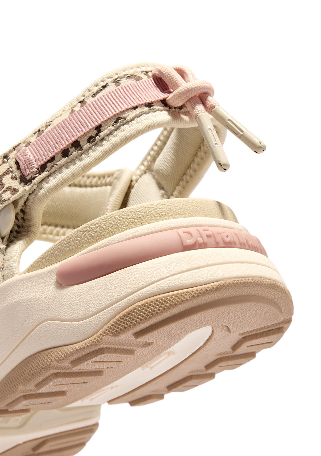 Sandalias Deportivas de Mujer con Estampado en Rosa 347 3/4