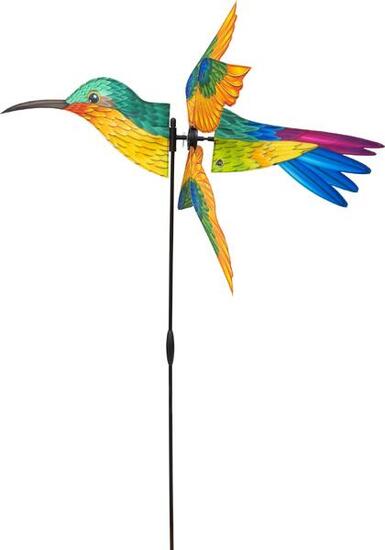 Windfänger HQ Breezy Wings Kolibri 100704 Regenbogen 51 x 95 cm