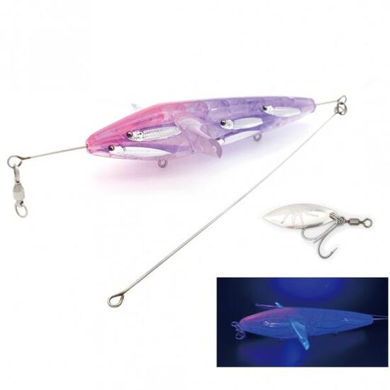 Little Jack Panicking Survivor Stickbait 11,2 cm 28 g - Pink UV Bait