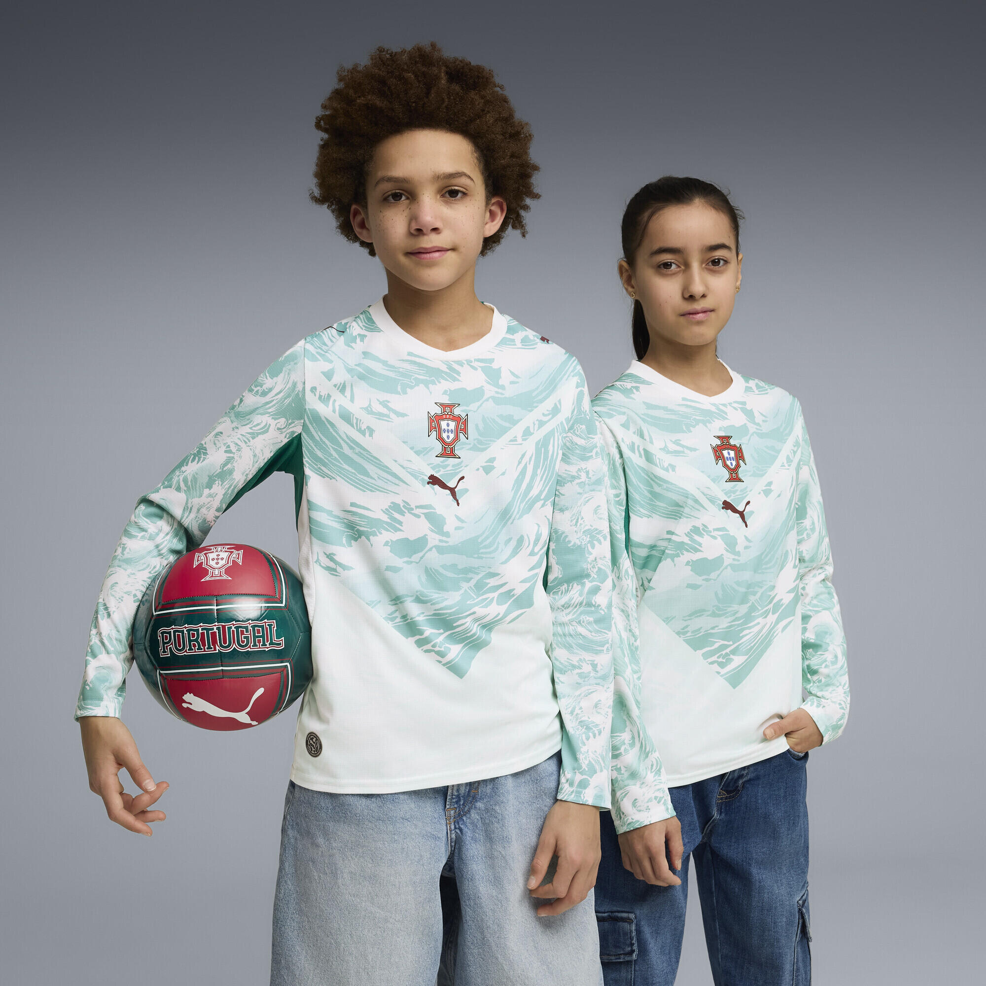 Portugal uitshirt met lange mouwen voor jongeren PUMA 2/6