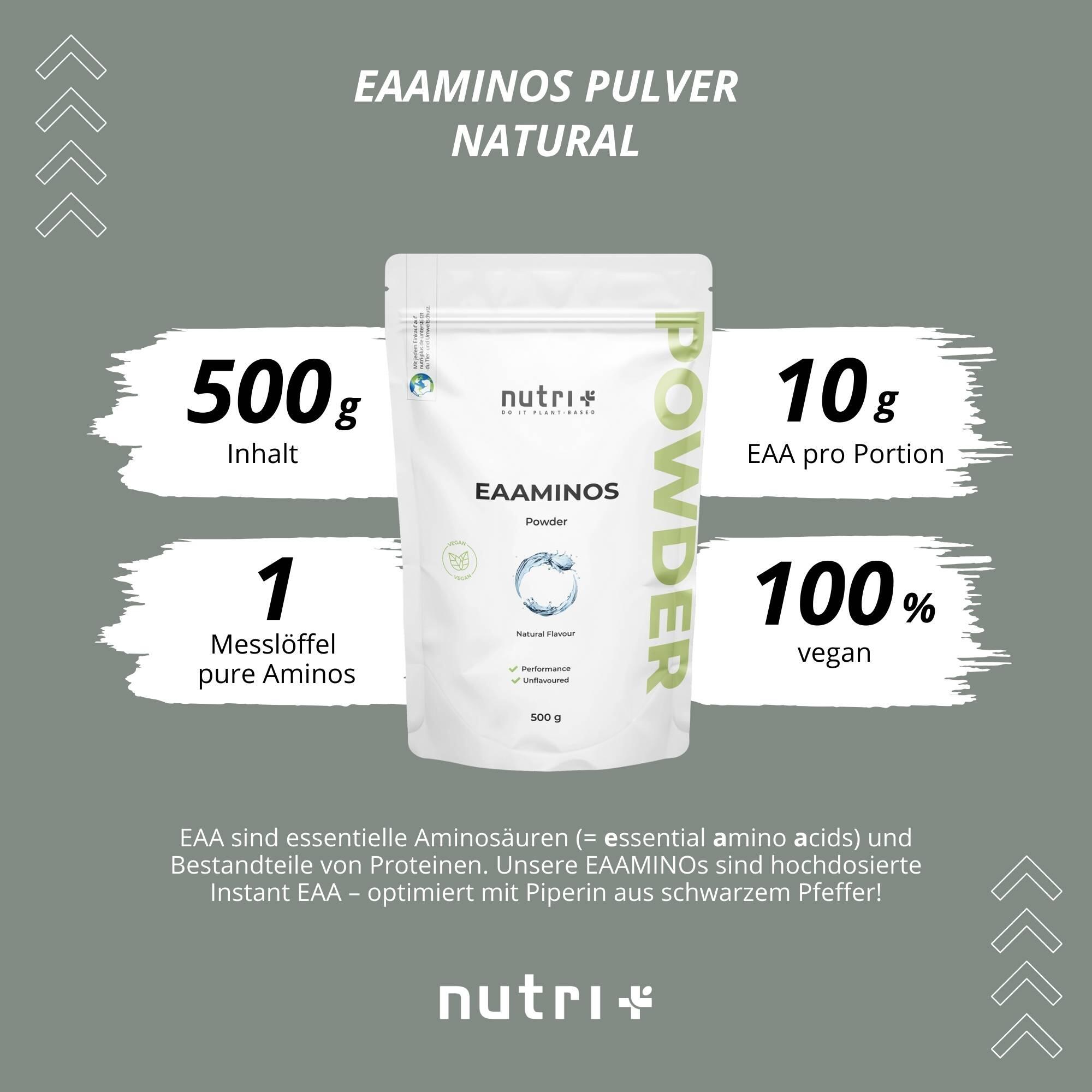 EAA Instant Pulver 500g - Natural 2/5
