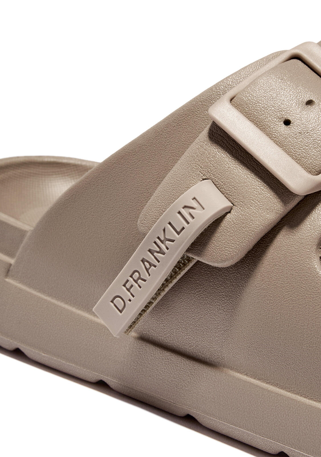 Sandalias Abiertas Unisex Hebilla Ajustable Vibe Taupe 4/5
