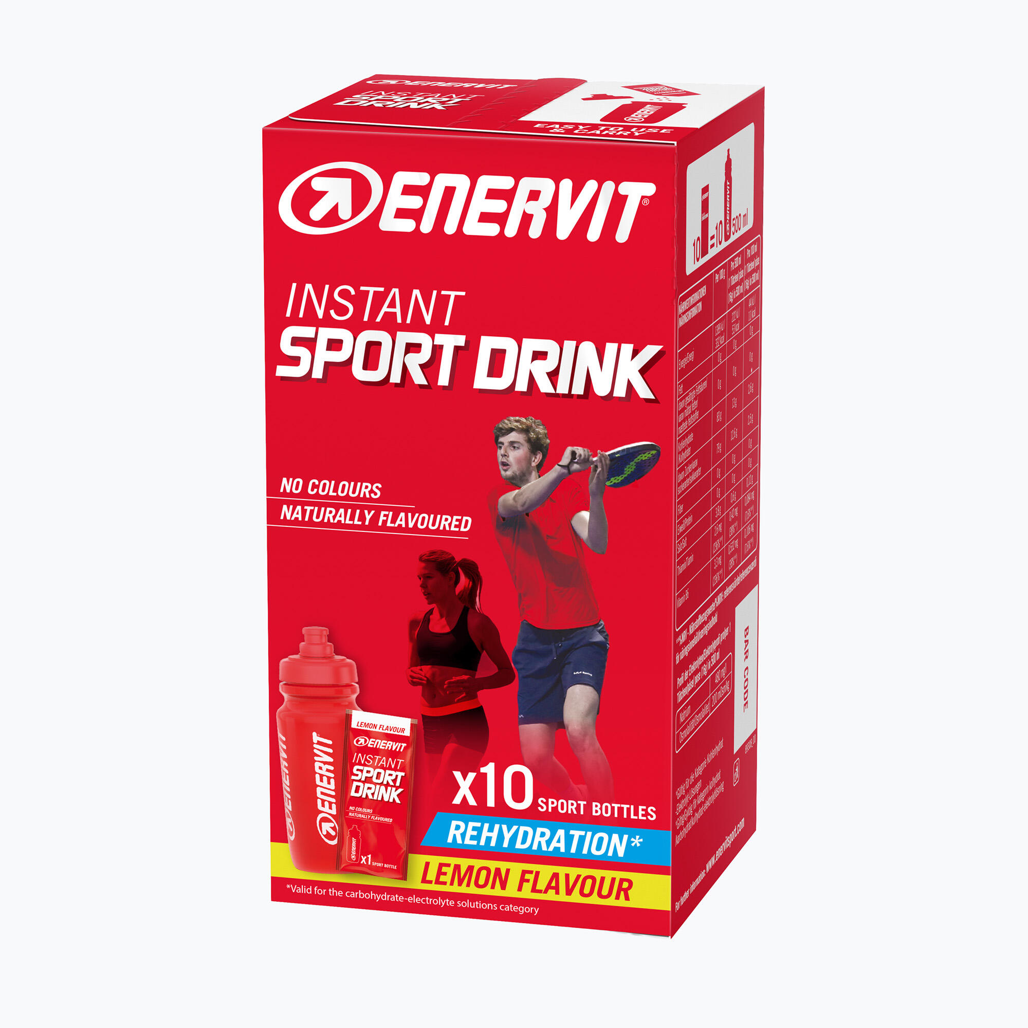 Napój hipotoniczny Enervit Instatnt Sport 10 x 16 g lemon 1/2