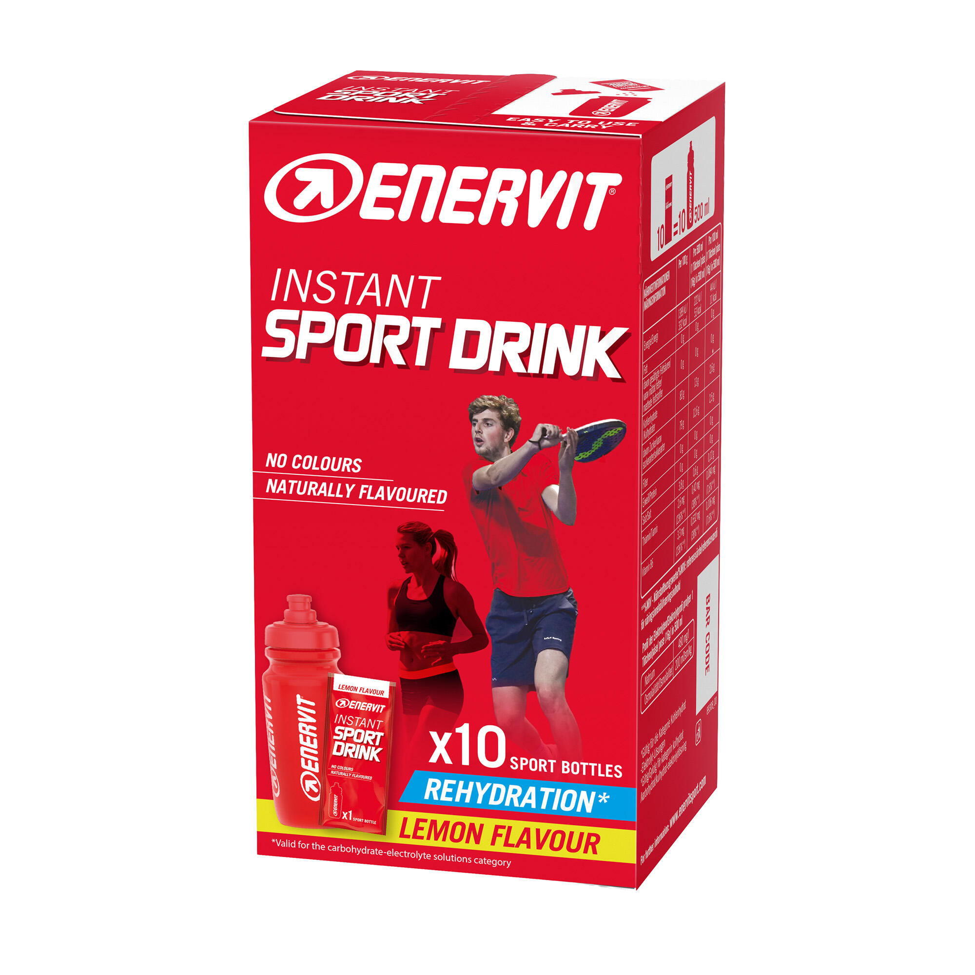 Napój hipotoniczny Enervit Instatnt Sport 10 x 16 g lemon 2/2