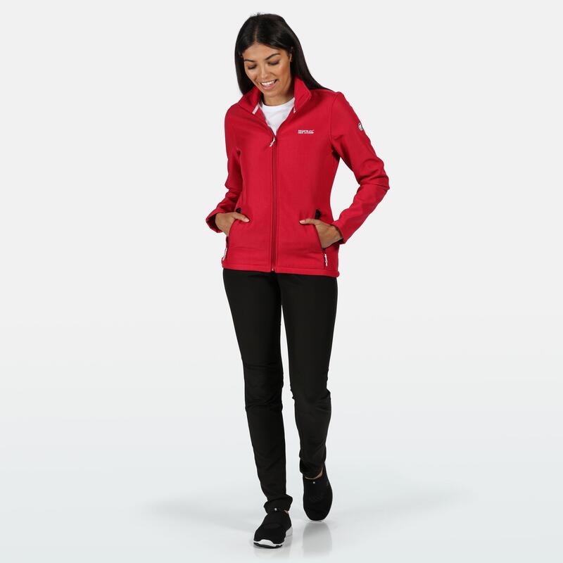 Connie IV Damen-Wanderjacke - Kirschrot