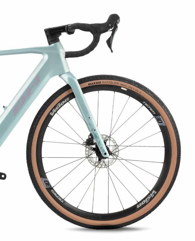 Bicicleta eléctrica Bh Igravelx Nx Carbon 2.7 (2026)verde-morado 2/3