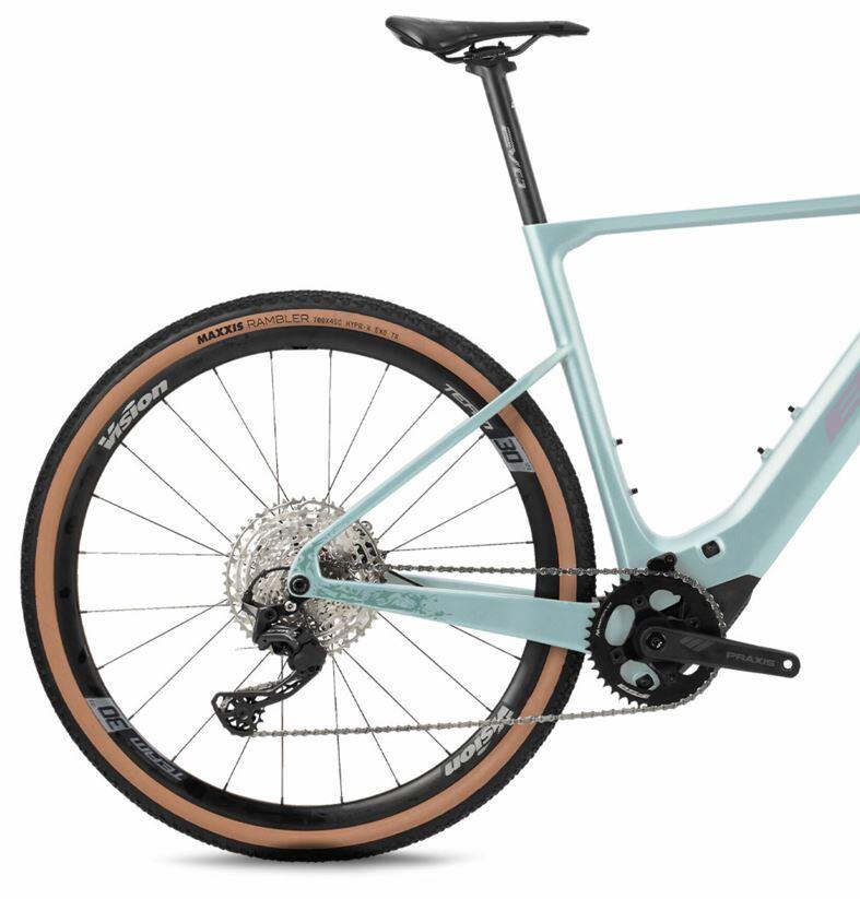 Bicicleta eléctrica Bh Igravelx Nx Carbon 2.7 (2026)verde-morado 3/3