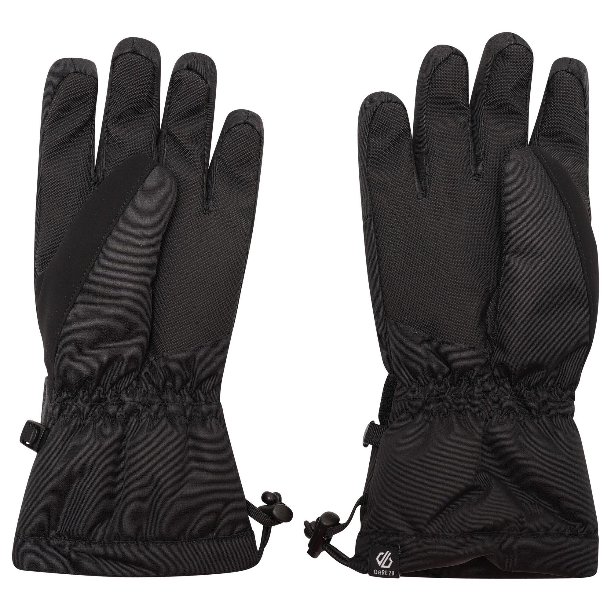 Acute Women's Ski Waterproof Gloves - Black 3/4
