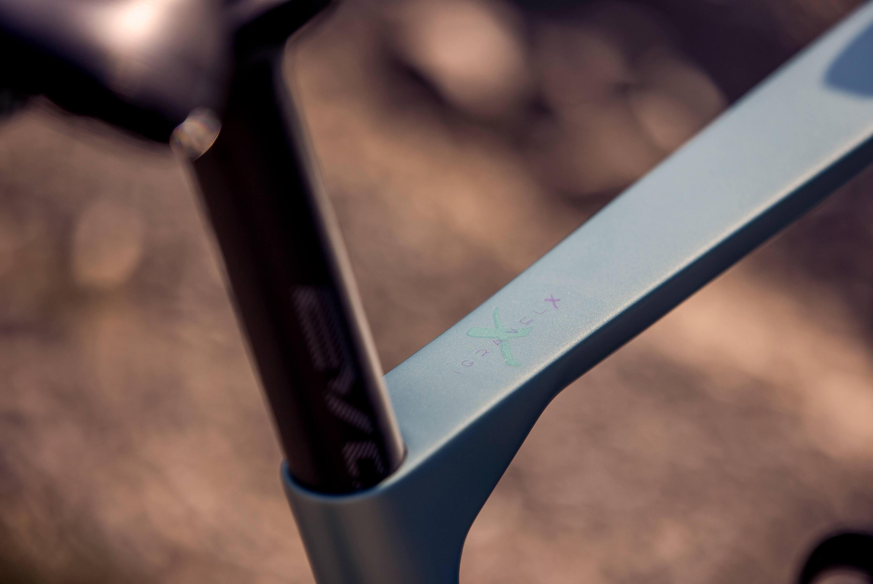 Bicicleta eléctrica Bh Igravelx Nx Carbon 2.9 (2026)verde-morado 3/4