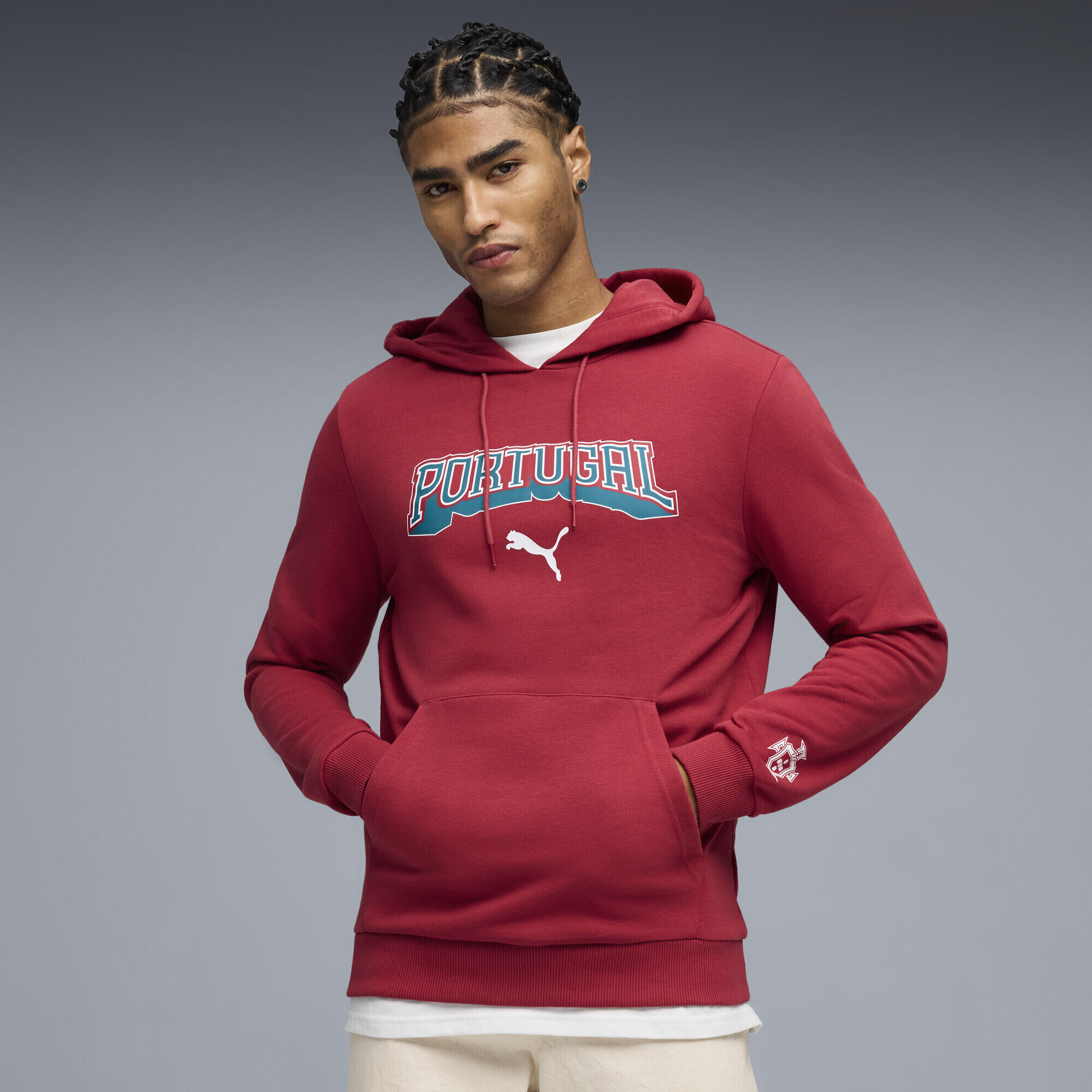 Felpa con cappuccio Portogallo ftblCulture da uomo PUMA 2/5