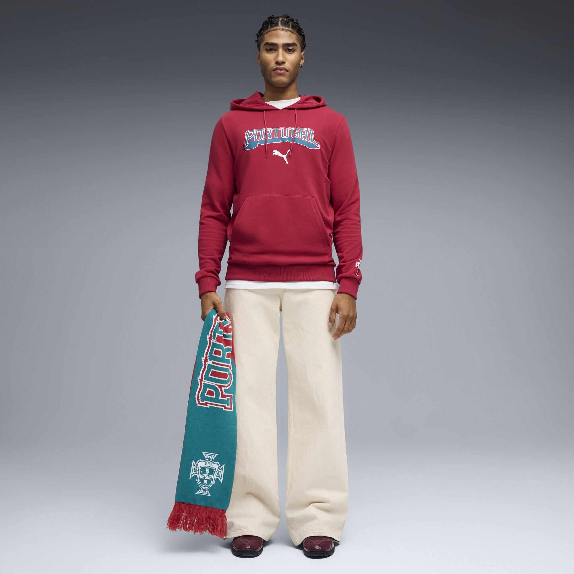 Felpa con cappuccio Portogallo ftblCulture da uomo PUMA 4/5
