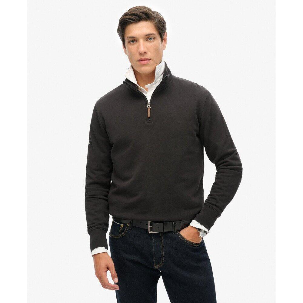 Felpa con colletto a cerniera Superdry Core Logo 3/6