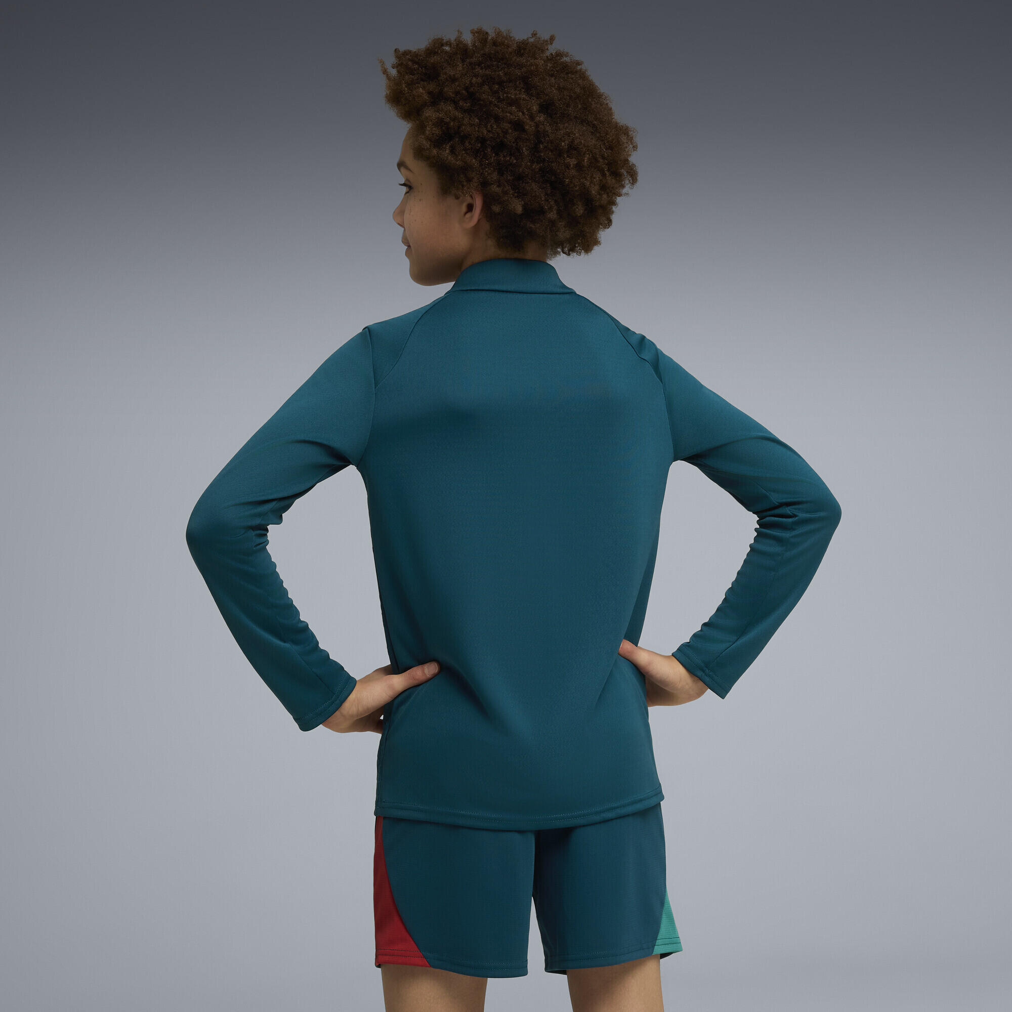 Haut d’entraînement 1/4 zip Portugal Enfant et Adolescent PUMA 5/6