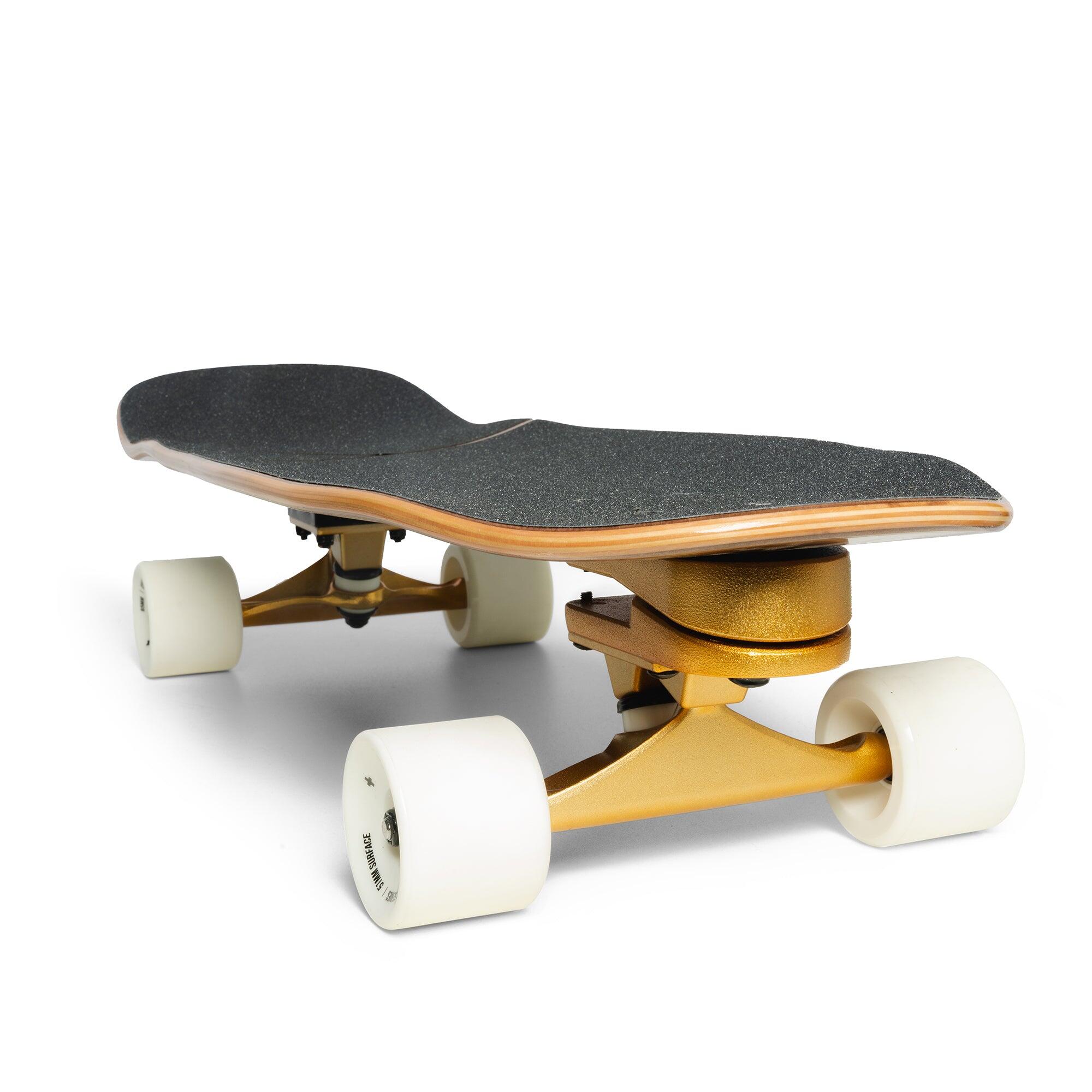 Surfskate The Indian Face Barrel White / Brown 3/5