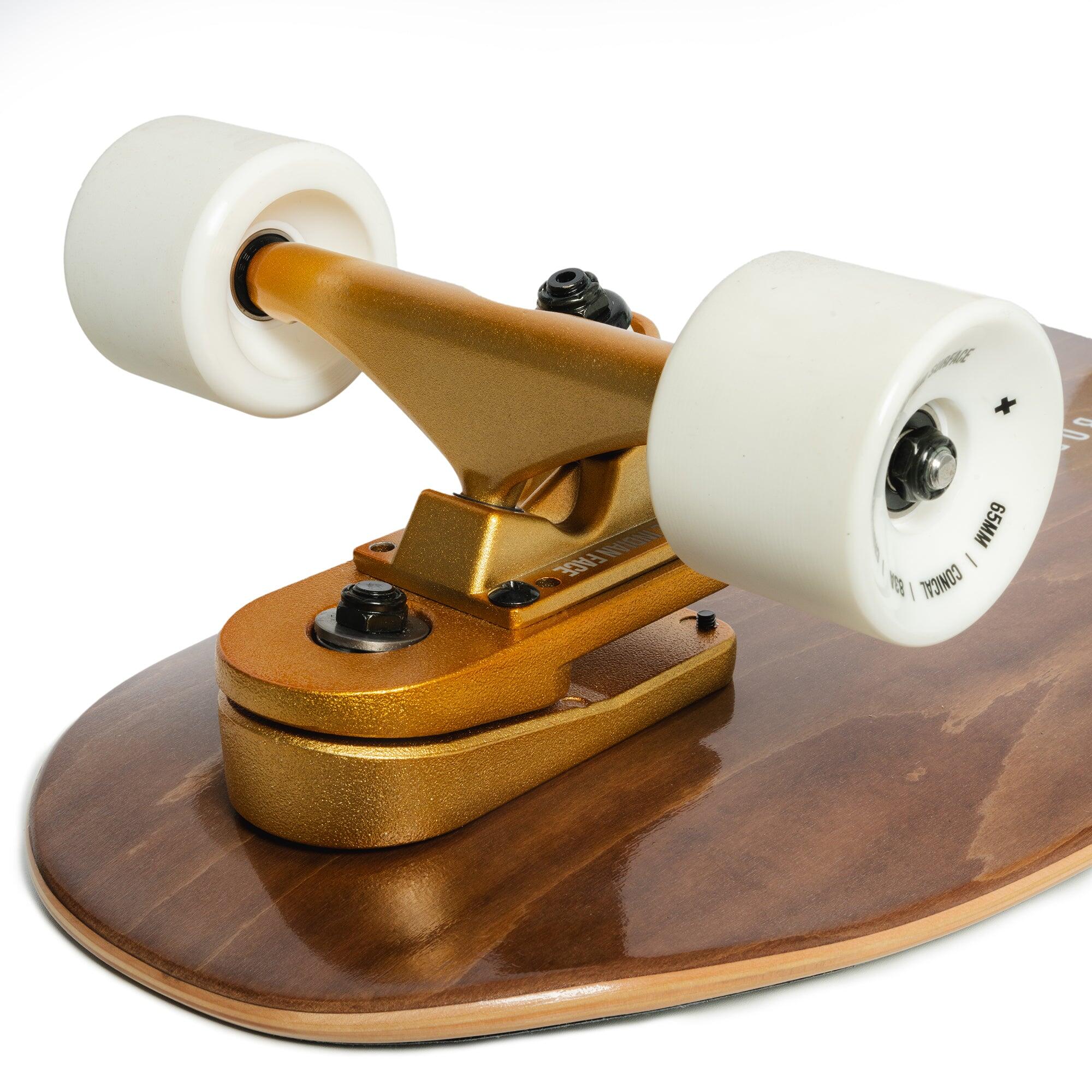 Surfskate The Indian Face Barrel White / Brown 5/5