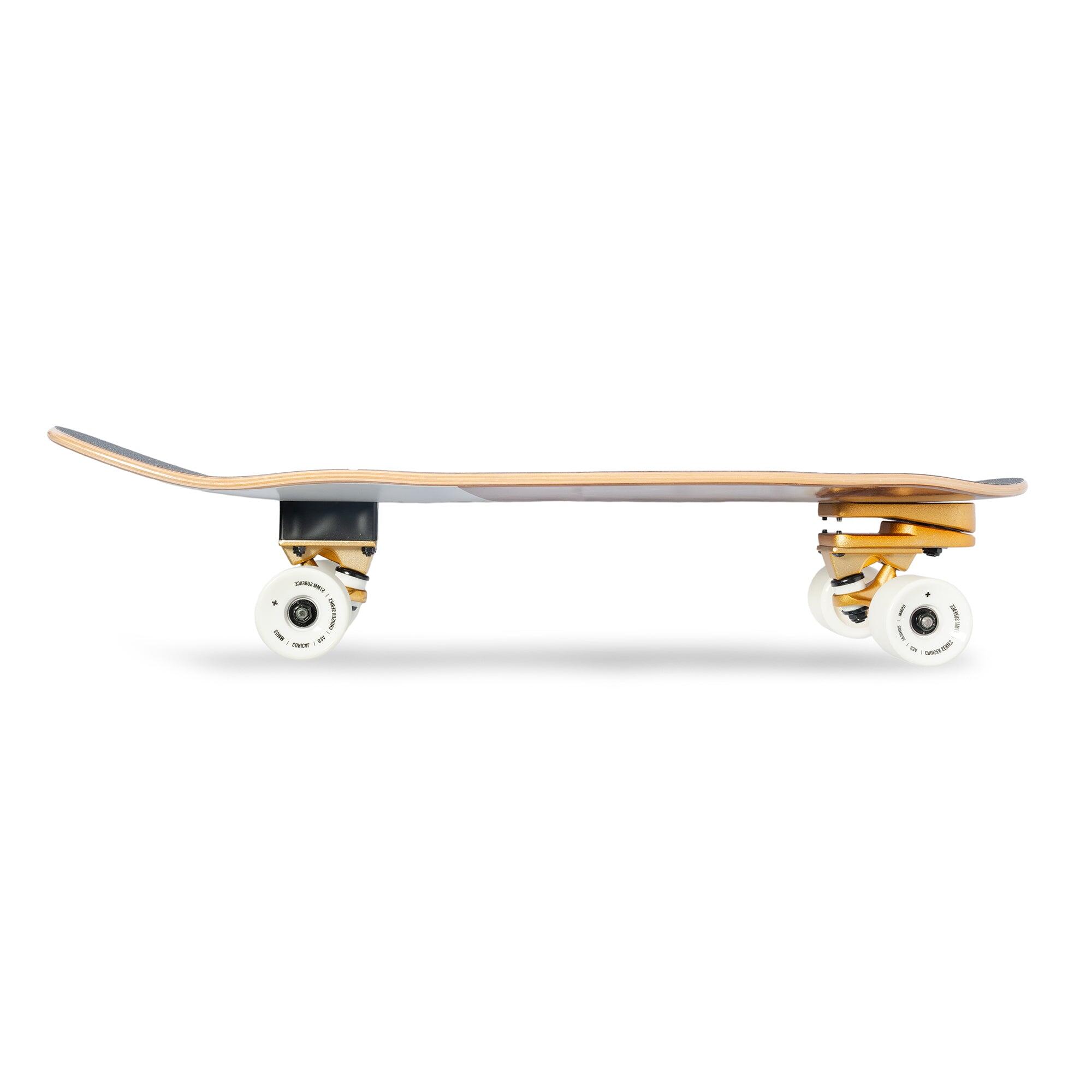 Surfskate The Indian Face Barrel White / Brown 4/5