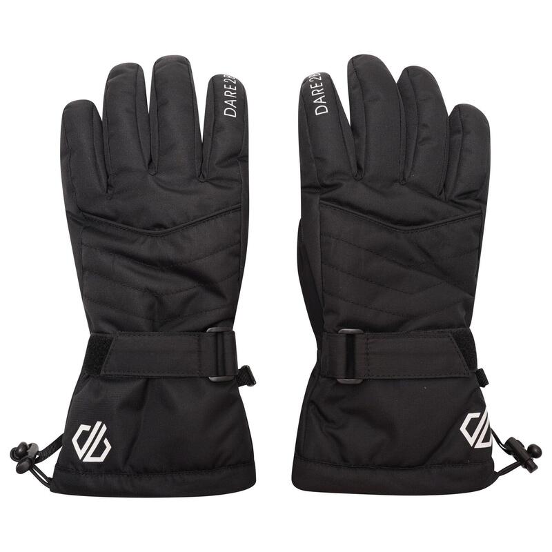 Acute Gants de ski imperméables pour femme - Le noir