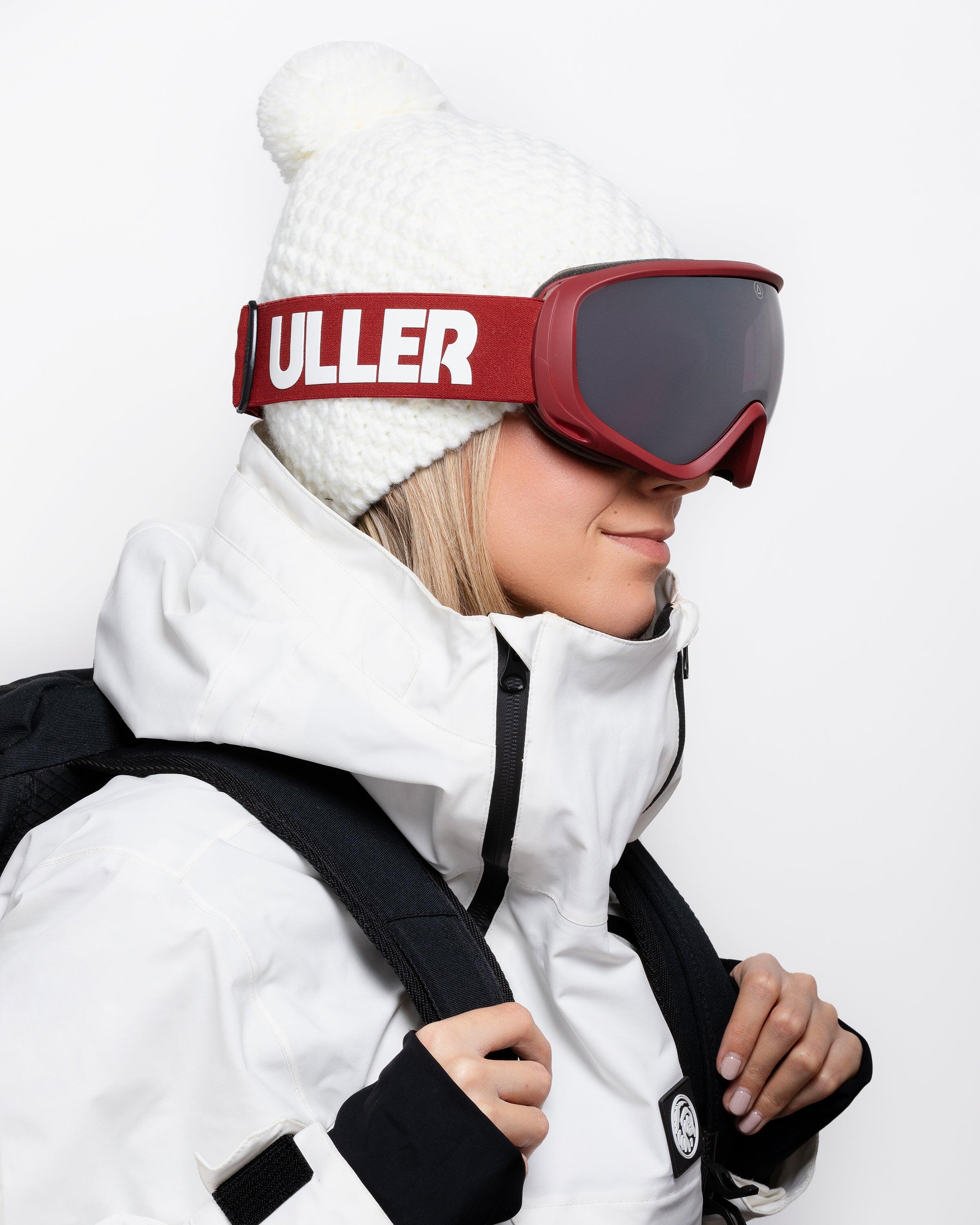 Gafas de Esqui Unisex Uller Parabolic Rojo /Plateado 3/5