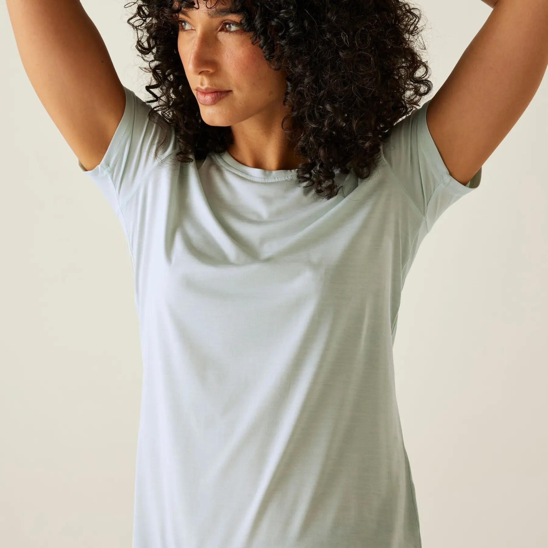 T-shirt met korte mouwen Regatta model RWT231-1GY voor vrouwen 7/7