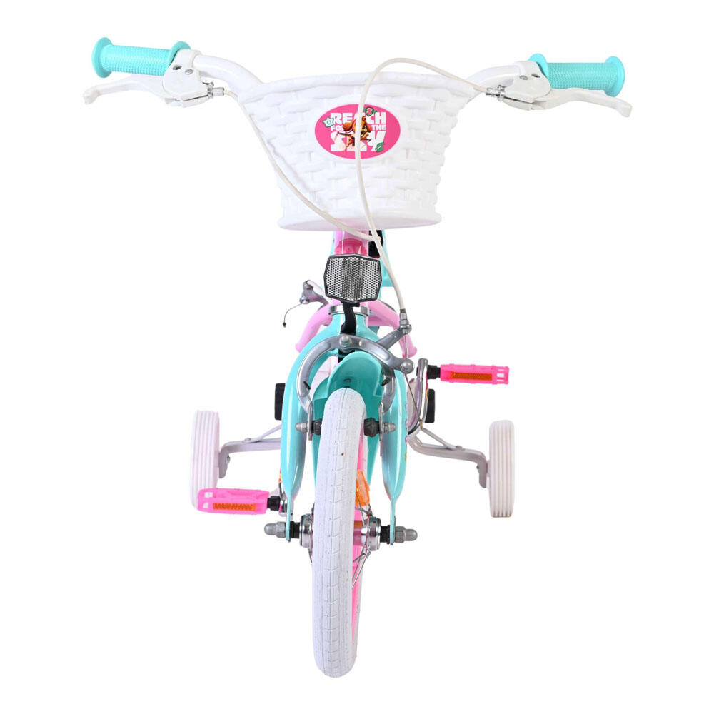 Paw Patrol Kinderfahrrad 12 inch - Mädchen - Rosa - Handbremsen 3/7
