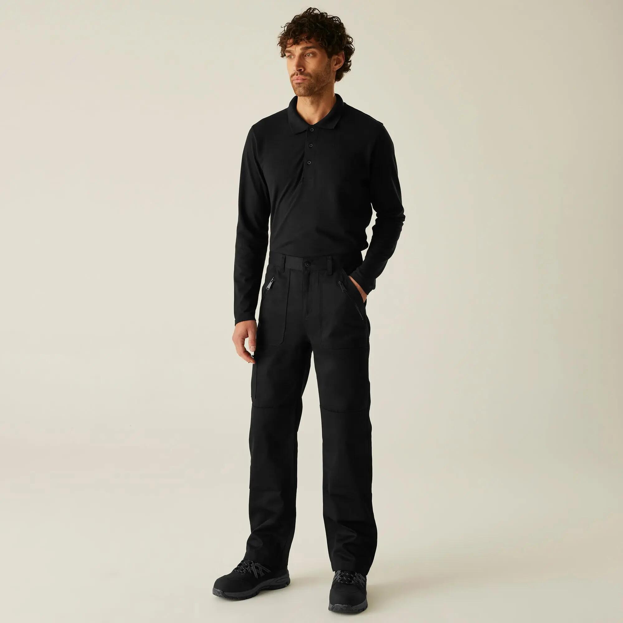 Mens Pro Action Work Trousers 3/7
