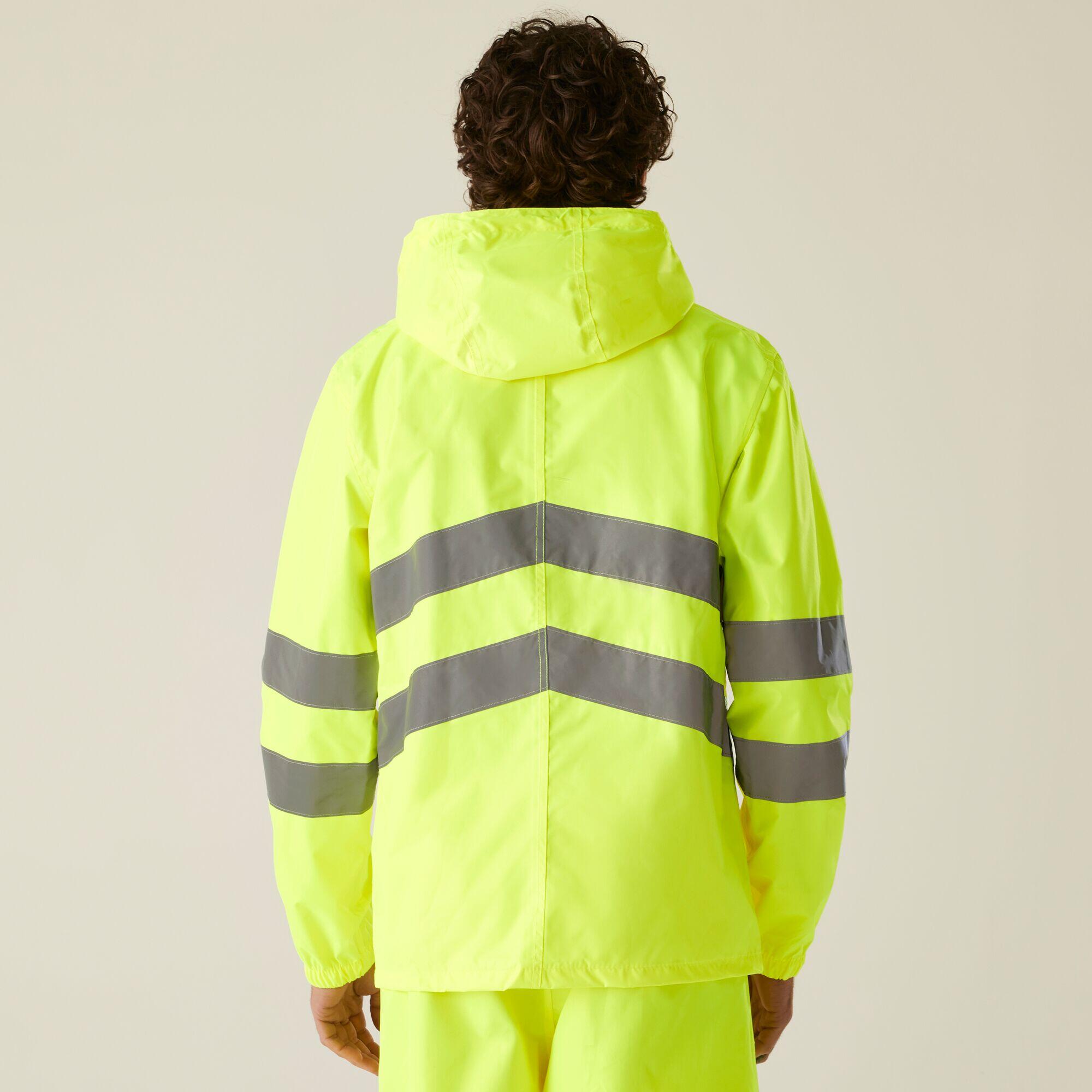 Mens Hi-Vis Pro Packaway Jacket 2/4