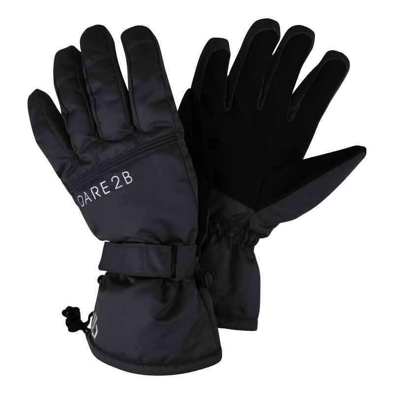 Worthy Wasserdichte Ski-Handschuhe für Herren - Schwarz
