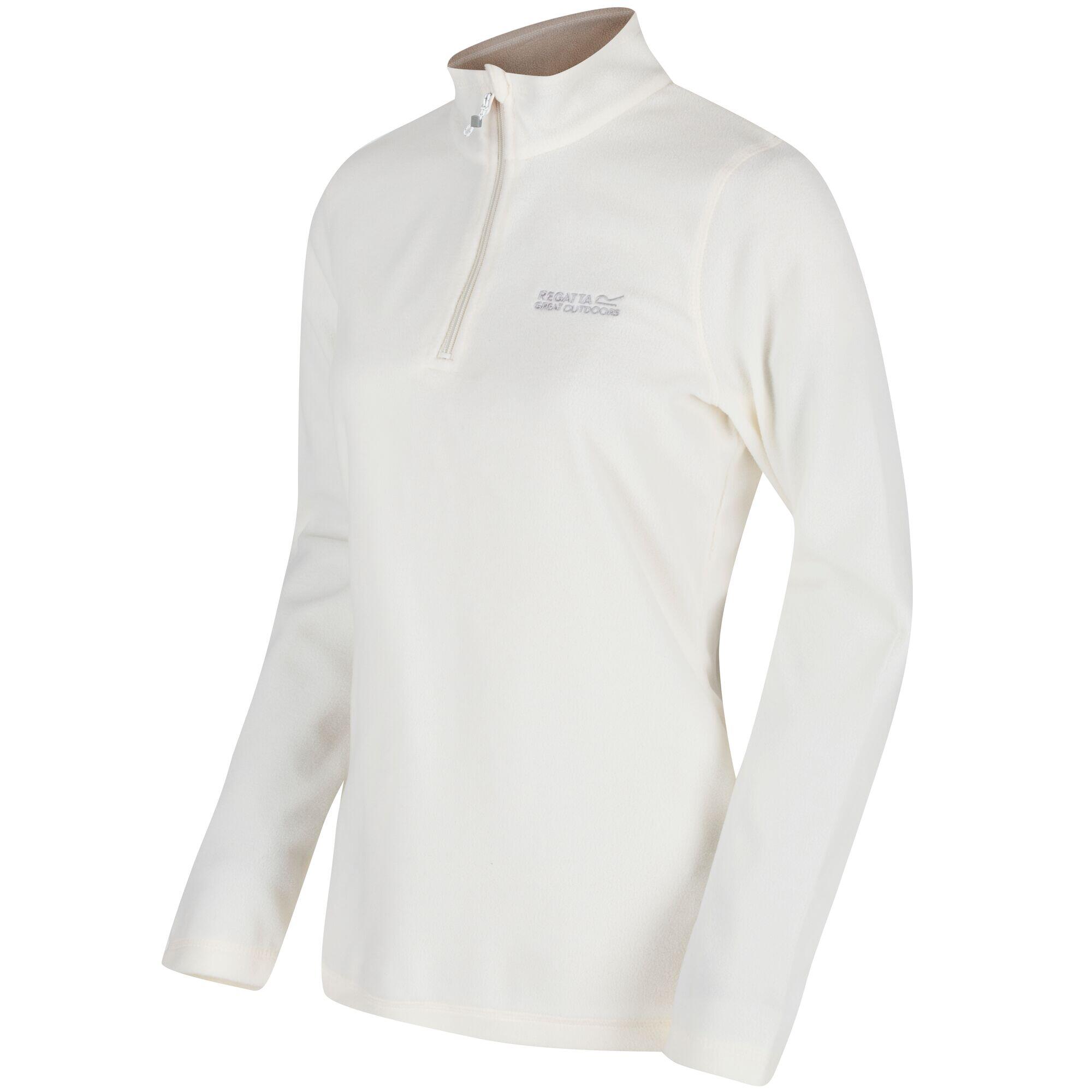 Polaire femme Regatta SWEETHEART beige col zippé 100% polyester 4/5