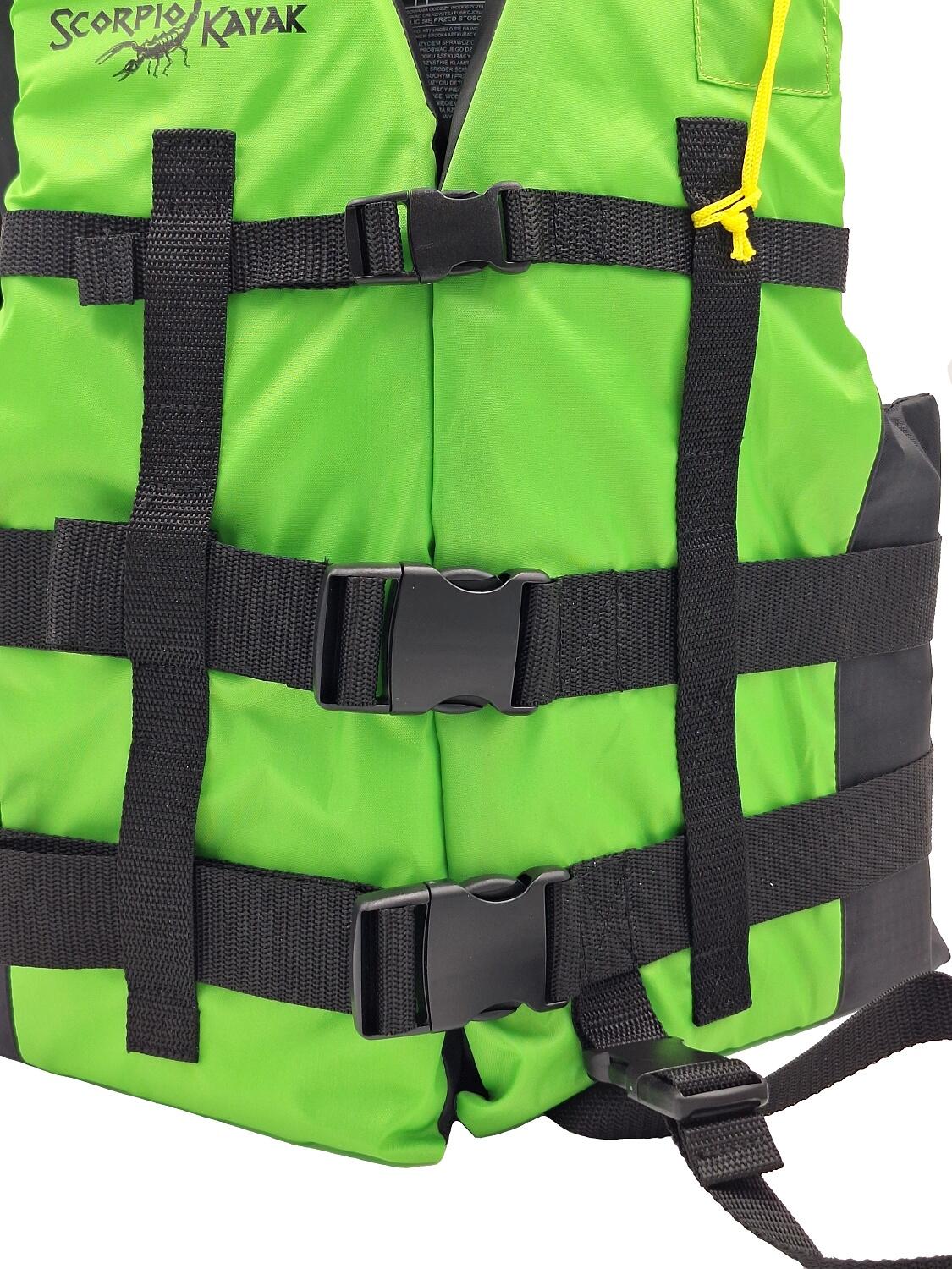 Kamizelka asekuracyjna kapok na kajak łódkę sup Unisex Scorpio kayak Scorpio New 5/7