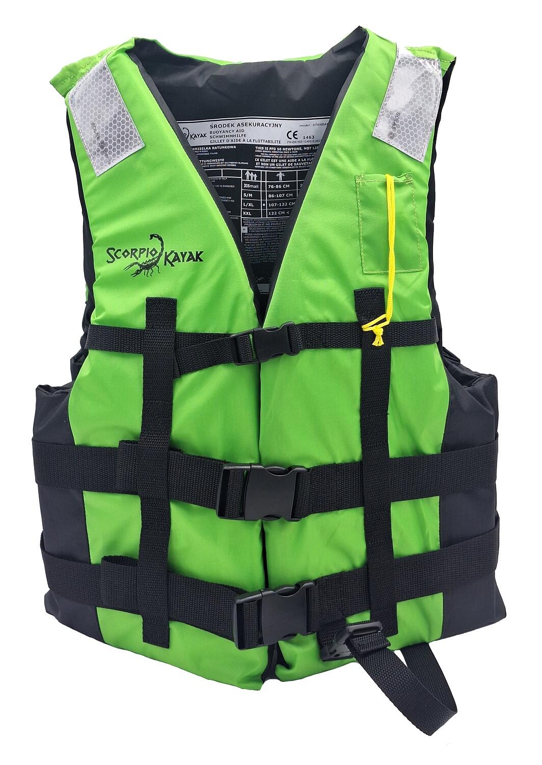 Kamizelka asekuracyjna kapok na kajak łódkę sup Unisex Scorpio kayak Scorpio New 2/7