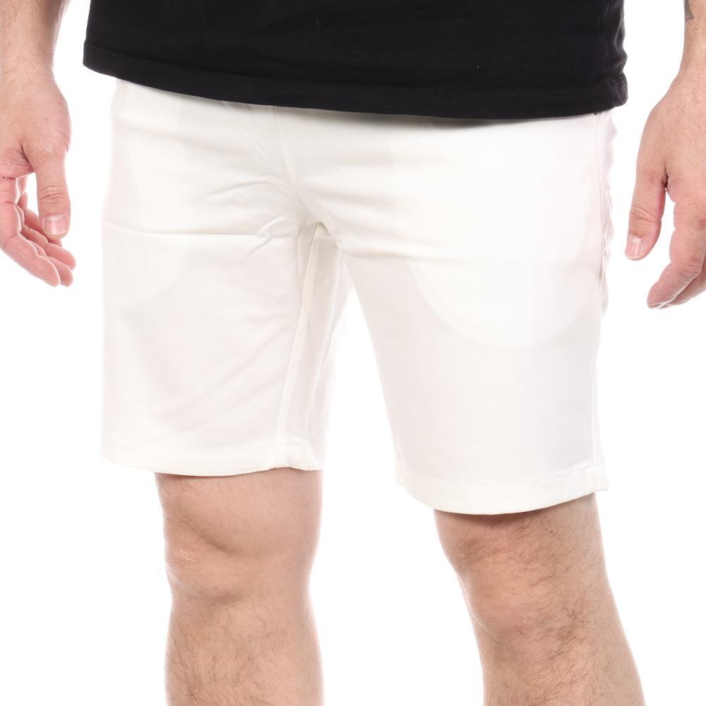 Men's Le Coq Sportif Marshmallows White Shorts