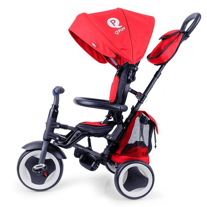 Tricicleta pliabila Qplay Rito PLUS Rosu
