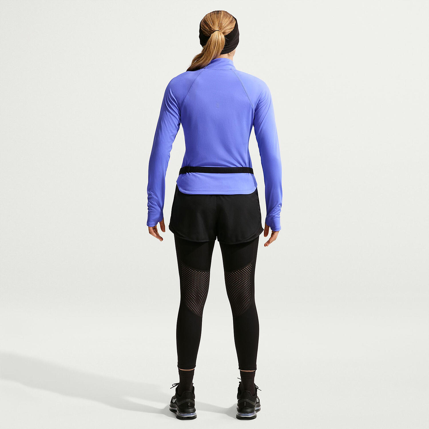 Maglietta da uomo Nike Tempo viola 2/4